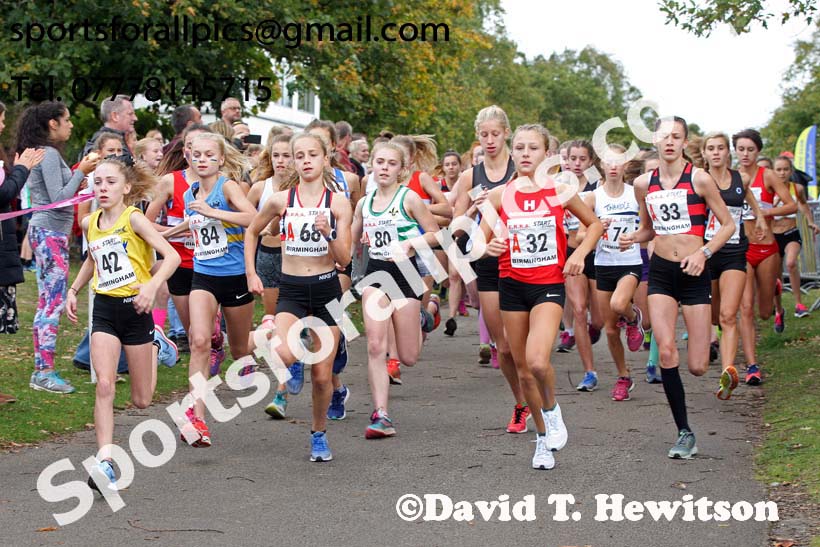 Girls under-15s 3 stage road relay, 2017 ERRA 6 and 4 Stage and Junior Relays. Photo:  David T. Hewitson/Sports for All Pics